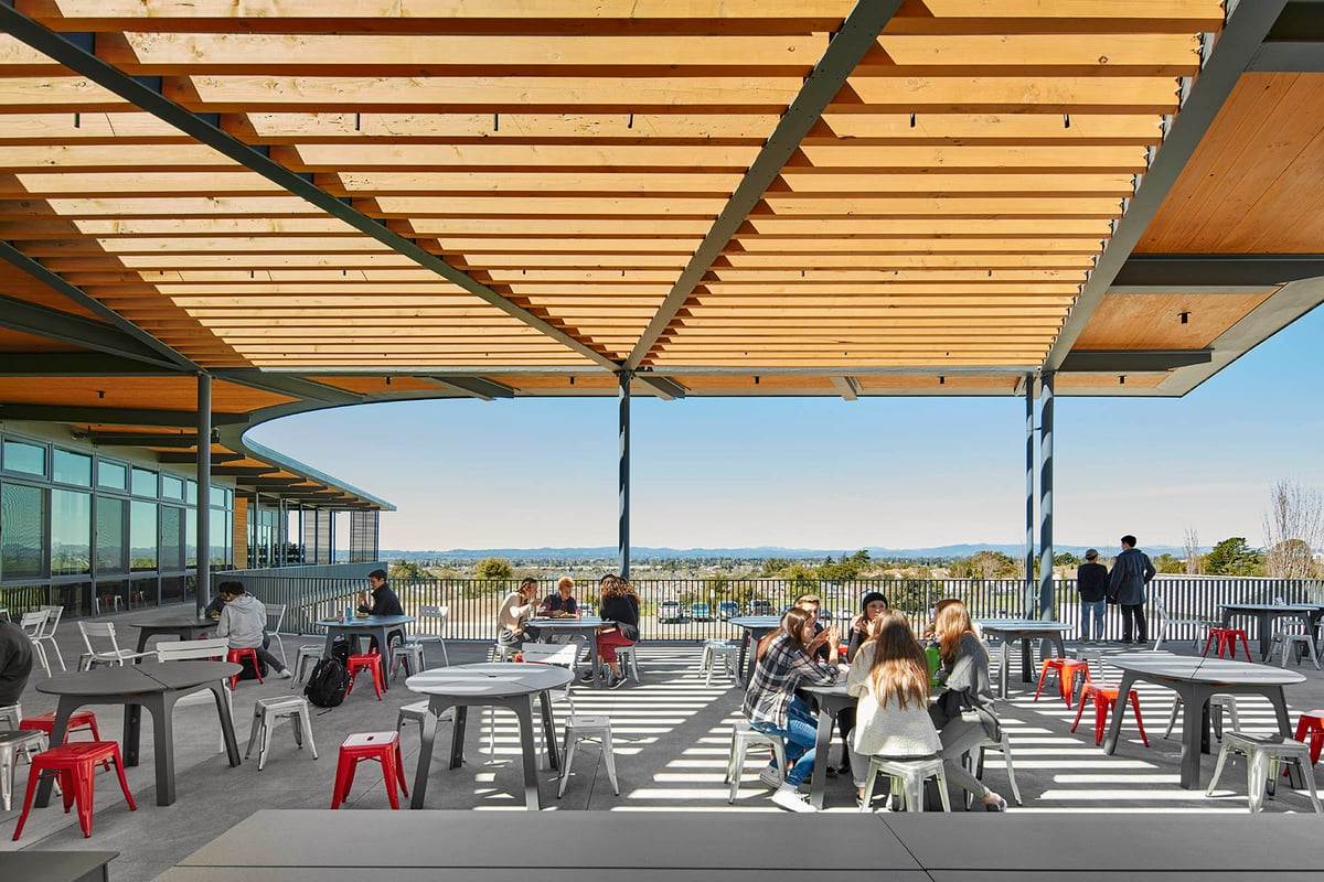 Sanoma Academy Seating Area